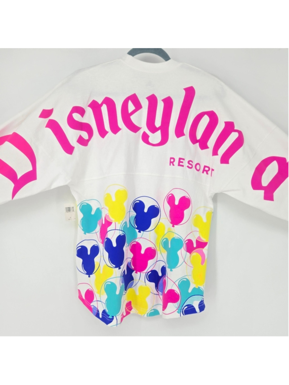 Disneyland Mickey Balloon Spirit Jersey XS Colorful NWT Disney Parks